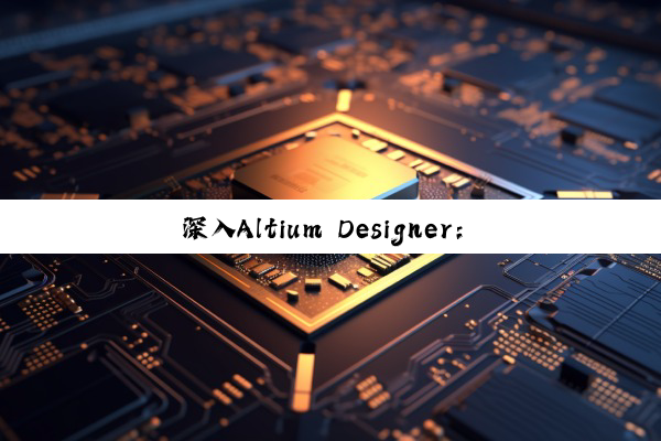 【科普解答】深入Altium Designer：四位LED数码管设计精髓与封装艺术探索